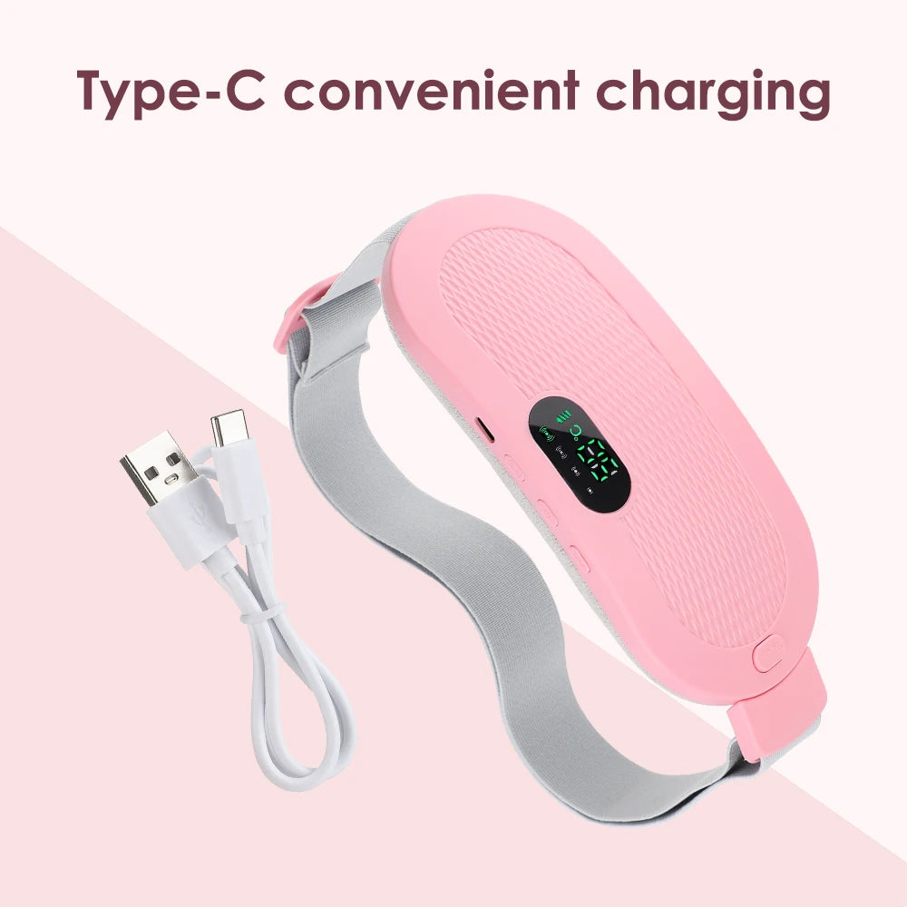 CycleComfort Wearable Heating Pad — Wireless Period Pain Relief Belt
